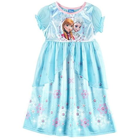 Disney Frozen Frozen Toddler Girls Ice Dress Up Nightgown 4t Blue