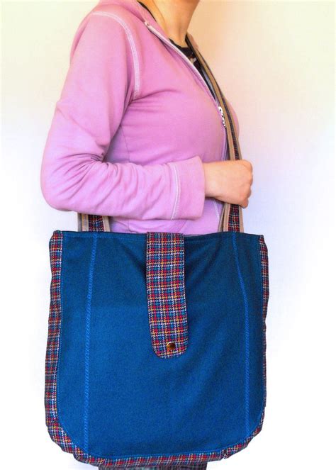 Upcycled Tote Bag Big Tote Bag Large Tote Bags Organize