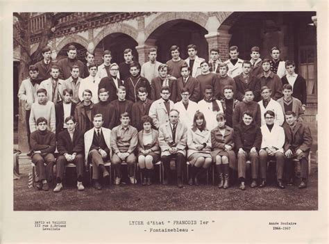 Photo De Classe Sciences Expérimentales De 1967 Lycée François Ier