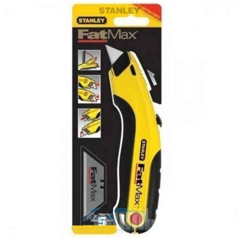 CUCHILLO STANLEY 10 778 RETRACTIL CON 5 HOJAS 1304031