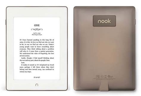 nook glowlight   waterproof ereader gadgetsin
