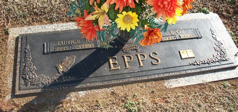 Edgar Oliver “EO” Epps (1901-1990): homenaje de Find a Grave