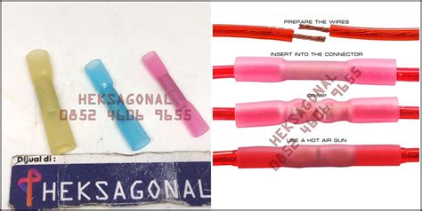 Jual Heat Shrink Wire Connector Hot Seal BPN HEKSAGONAL