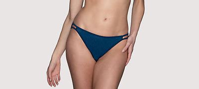Pairs Vanity Fair String Bikini Illumination Panty Endless Blue Sz S Ebay
