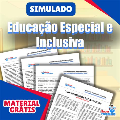 Simulado Educação Especial - Simulado: Educação Especial e Inclusiva… | 1 pdf para baixar