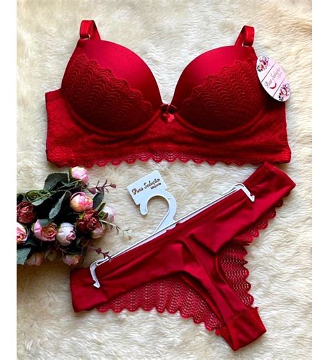 Kit Conjuntos Lingerie Luxo Atacado Calcinhas Brinde Mercado Livre