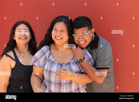 Two Latina Sisters And A Dark Skinned Brother Spend Quality Time Together As Friends And