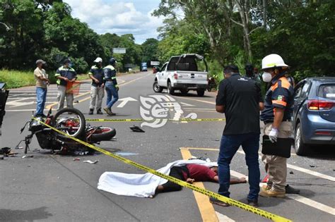 Menor Fallece Tras Accidente De Moto En Carretera De Acayucan