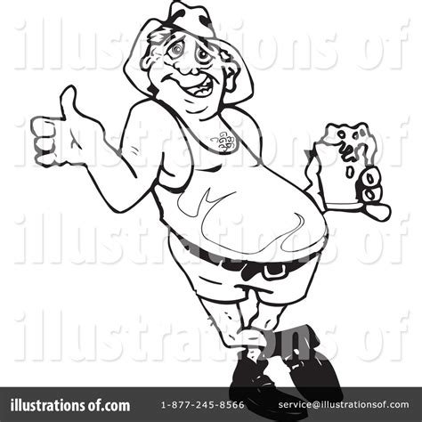 Man Drinking Alcohol Clipart