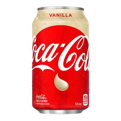 Coca Cola Vanilla Usa Soda 12oz 355ml X 12 Can Sweet Junction