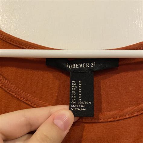 Forever 21 Orange Midi Dress Nice And Simple Only Depop
