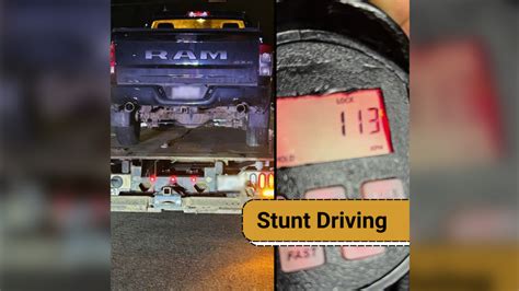 Sault News Stunt Driving Charge Laid On Black Road Ctv News