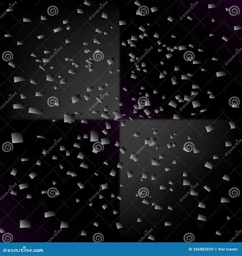 Minimalistic Background with Color Contrast Element Stock Illustration