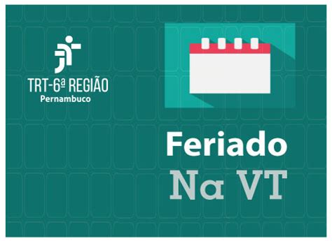 Hoje É Feriado Em Jaboatão Dos Guararapes - Feriado em Jaboatão dos Guararapes na quarta-feira (15/1) | TRT6 ...