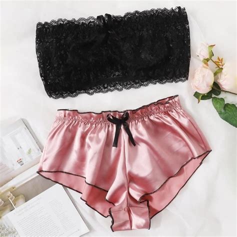 Soutien Gorge Mode Sexy Dentelle Vêtements De Nuit Lingerie Tentation