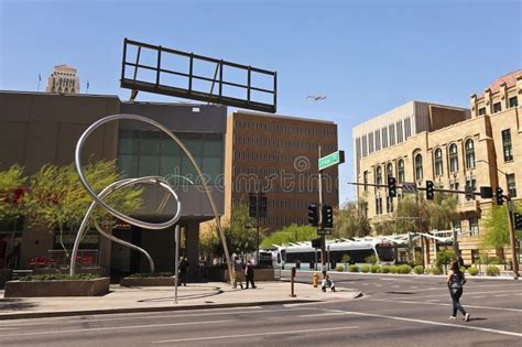 Downtown Phoenix Arizona Stock Image Image Of Modern 5663481