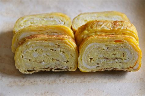 Tamagoyaki (pan fried rolled egg or rolled omelette) Recipe – Japanese ...
