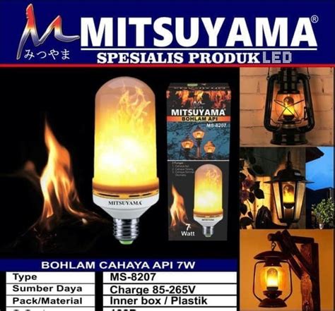 Jual Produk Mitsuyama Led Api Termurah Dan Terlengkap April