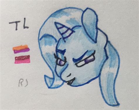 Safe Artist Rotten Jaws Trixie Pony G Female Headcanon Implied Lesbian