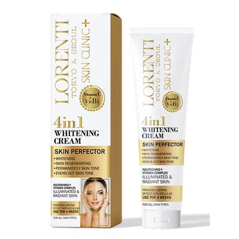 Отбеливающий крем Lorenti skin clinic 4в1 150 мл