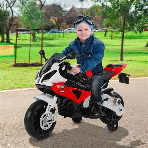 Dechome Moto Elettrica Per Bambini Bmw Rr V Anni Colore Nero E