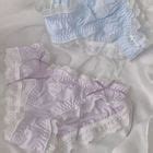 Uliaque Plus Size Heart Embroidered Lace Trim Bikini Panties YesStyle