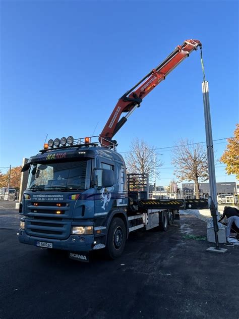 Inchiriere Camion Cu Macara Automacara Transport Container Utilaje CNC