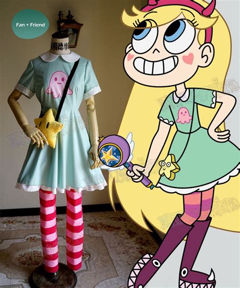 Star Vs The Forces Of Evil Cosplay Star Butterfly Dress Set Star Butterfly Outfits Star