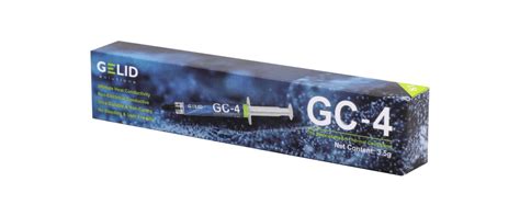 GELID Announces GC-4 Thermal Paste | TechPowerUp