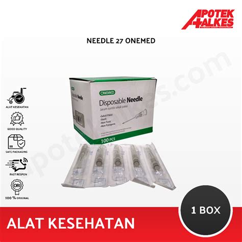 jual jarum medis needle onemed shopee indonesia