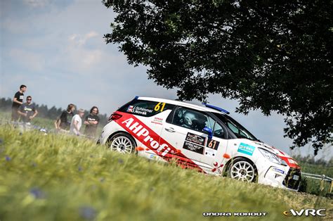 Schimmer Jakub Novák Ondřej Citroën DS3 R1 Lak Racing Rallye