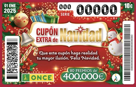 Cupón Extra de Navidad de la ONCE 2022 Juega y gana JuegosONCE