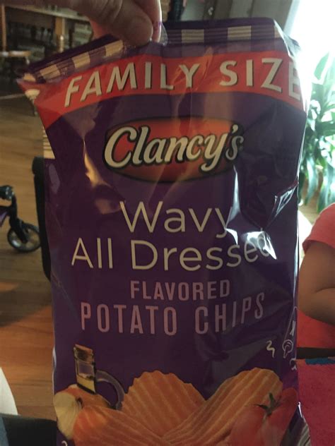 Clancy S Wavy Potato Chips I Am Buying Some Potato Chips