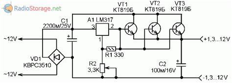 Бп на lm317