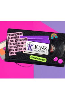 A No B S Approach To Kink Online BDSM Class Sunny Megatron Sex Educator