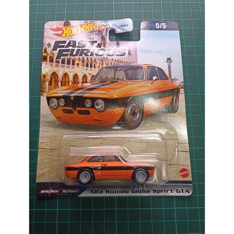 Hot Wheels Alfa Romeo Giulia Sport Gta Fast Furious Car Culture Shopee Malaysia