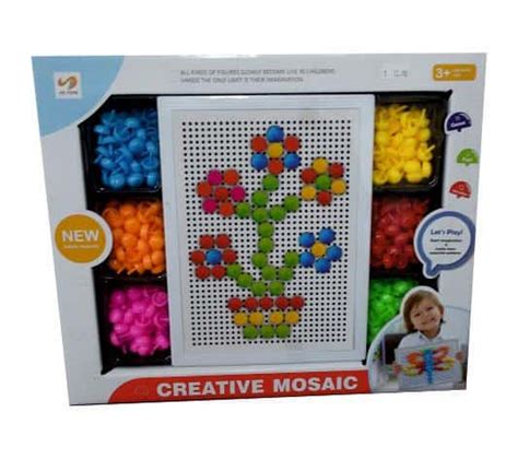 Мозайка 6 цвята с табло в кутия - Marisa.BG