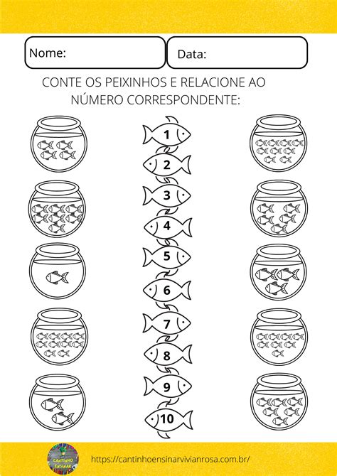 Atividades De Contagem E Registro Para Educação Infantil