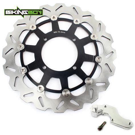 320mm Oversize Front Brake Disc Rotor Bracket Adaptor For KAWASAKI KX