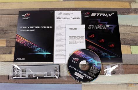 Огляд і тестування материнської плати ROG STRIX B250H GAMING: максимум ...