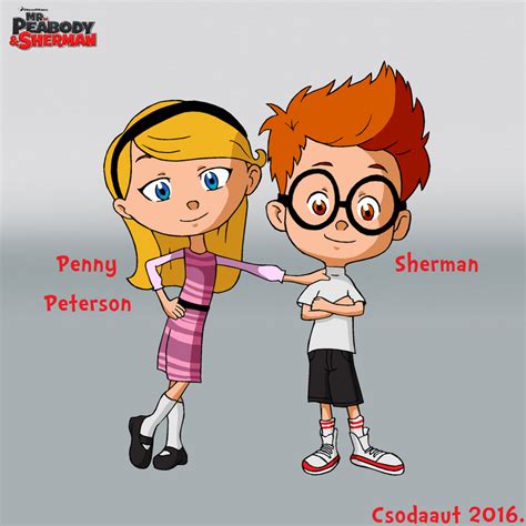 MPAS - Penny and Sherman in SE style by Csodaaut on DeviantArt