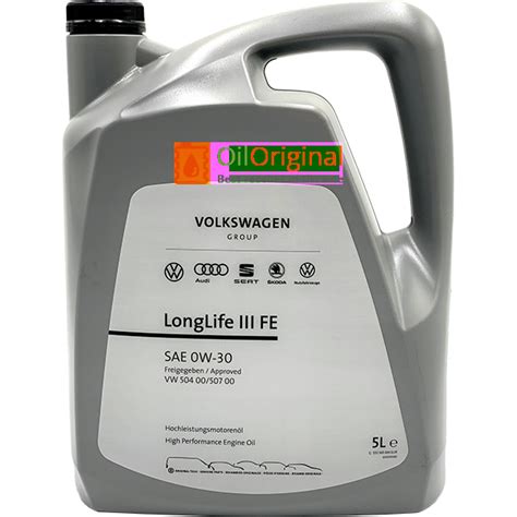 Моторное масло VAG Longlife III FE 0w30
