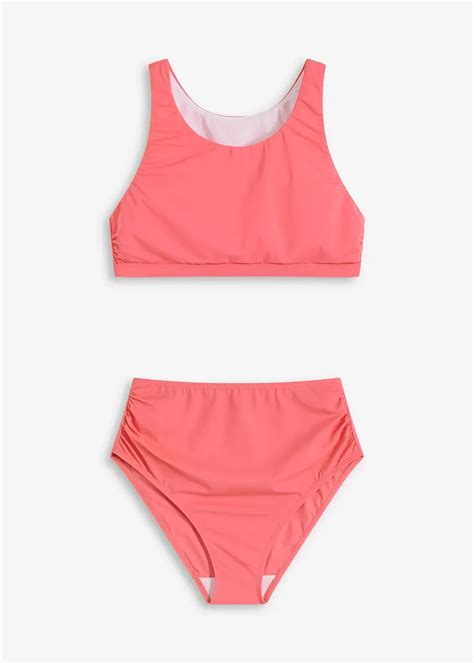 Schöner Bustier Bikini pink Damen bonprix