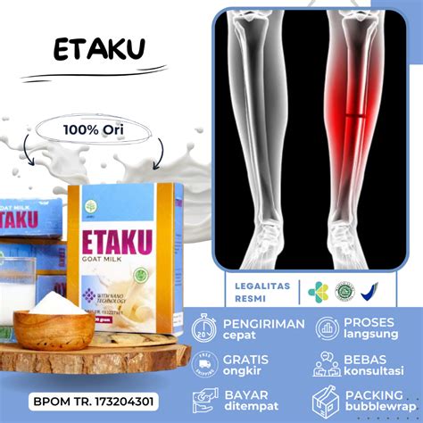 Jual Susu ORIGINAL Etaku Goat Milk Obat Osteoporosis Tulang