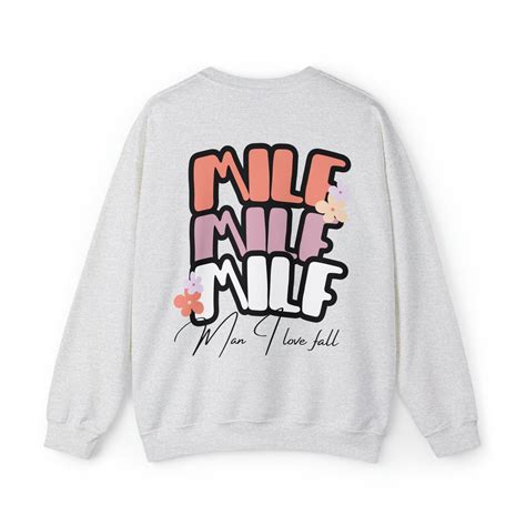 Milf Man I Love Fall Png Retro And Halloween Fabric Groovy Ts Etsy