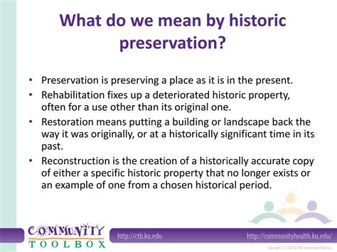 Ppt Encouraging Historic Preservation Powerpoint Presentation Free