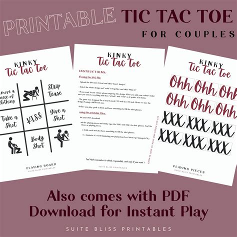 Kinky Tic Tac Toe Svg Adult Only Tic Tac Toe For Svg With A Drinking