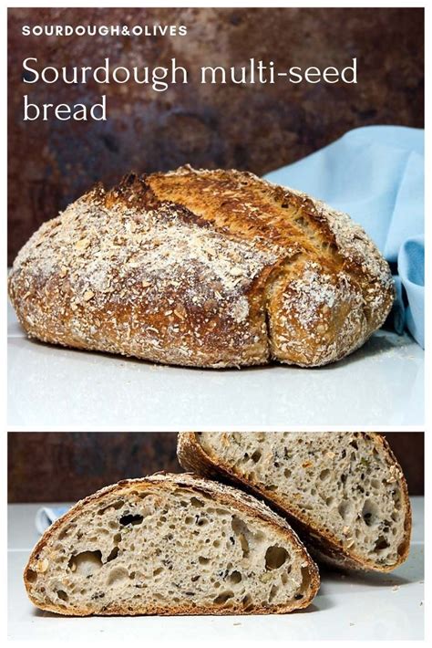 This Sourdough Multi Seed Bread With Toasted Oatmeal And A Hint Of Whole Rye Have A Lot Of