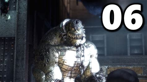 Batman Arkham Asylum Part 6 Killer Crocs Lair Youtube