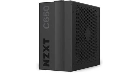 NZXT C650, 650 Watt 80+ Gold Certified, Hybrid Silent Fan Control ...